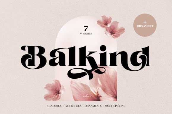 Balkind: The Modern Typeface for Professional Small Business Branding