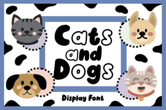 Bringing Playful Life to Editorial Design with the Cats and Dogs Typeface