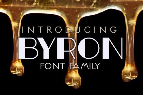 Byron: The Retro Display Font That Elevates Any Brand Identity