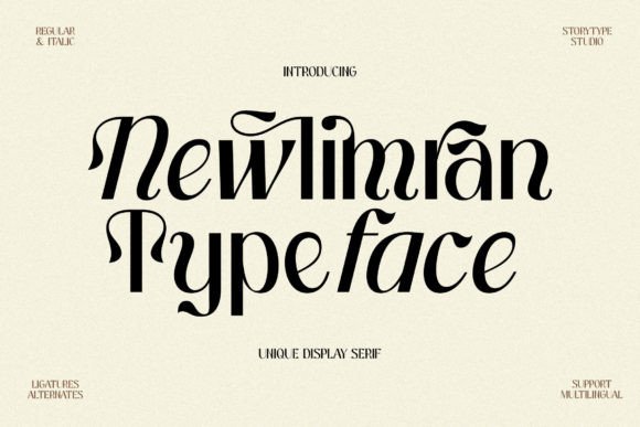 Enhance Your Brand with the Newlimran Typeface