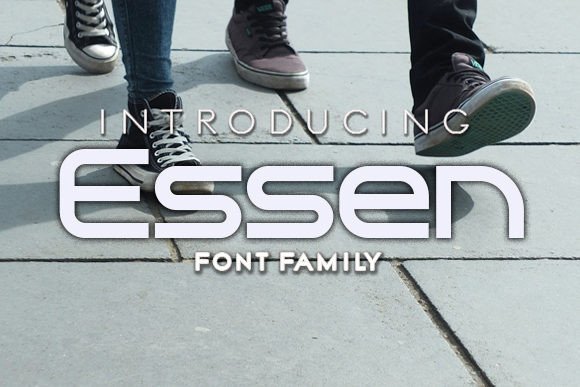 Essen: The Modern Sci-Fi Typeface That Elevates Handmade Branding