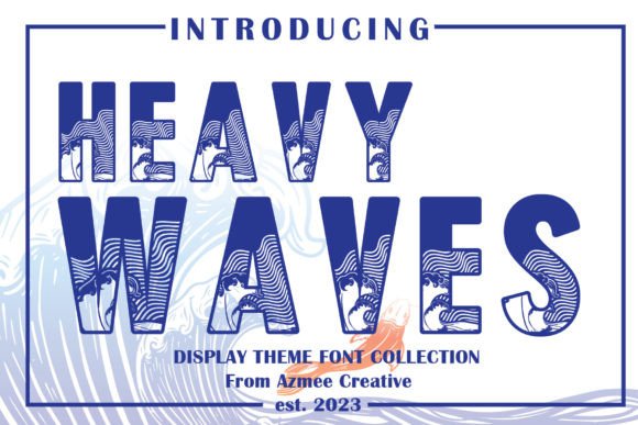 Heavy Waves: The Bold Display Typeface That Elevates Handmade Goods