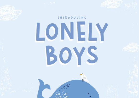 Lonely Boys: A Bold Display Typeface for Creative Web Projects