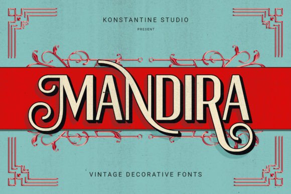 Mandira: The Vintage Sans Serif Display Font for Authentic Branding