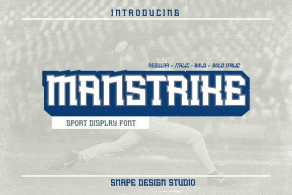 Manstrike: A Bold Display Font for Modern Web Design