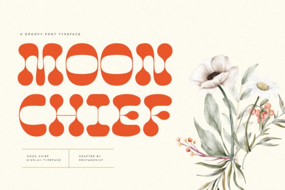 Moon Chief: The Retro Display Typeface for Authentic Branding
