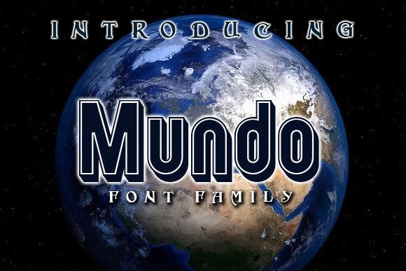 Mundo: The 3D Display Font That Elevates Modern Web Design