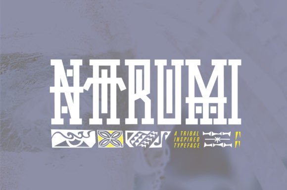 Narumi: The Alien Display Font That Transforms Campaign Headlines
