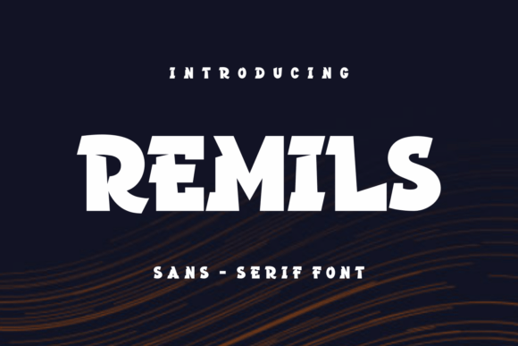 Remils: The Bold Display Font That Brings Handmade Products to Life