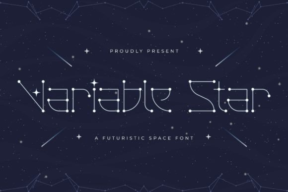 Variable Star: The Futuristic Display Font for Bold Campaigns