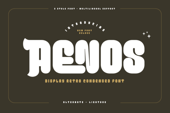 Why Aenos Is the Perfect Display Typeface for Modern Web Design