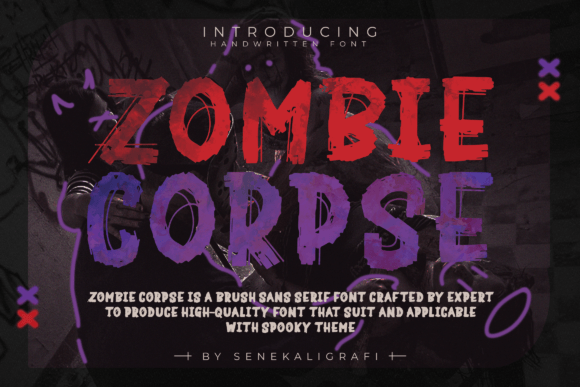 Zombie Corpse: The Ultimate Display Font for Horror Campaigns
